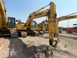 Used Excavator,Back of used Excavator,Used Komatsu Excavator